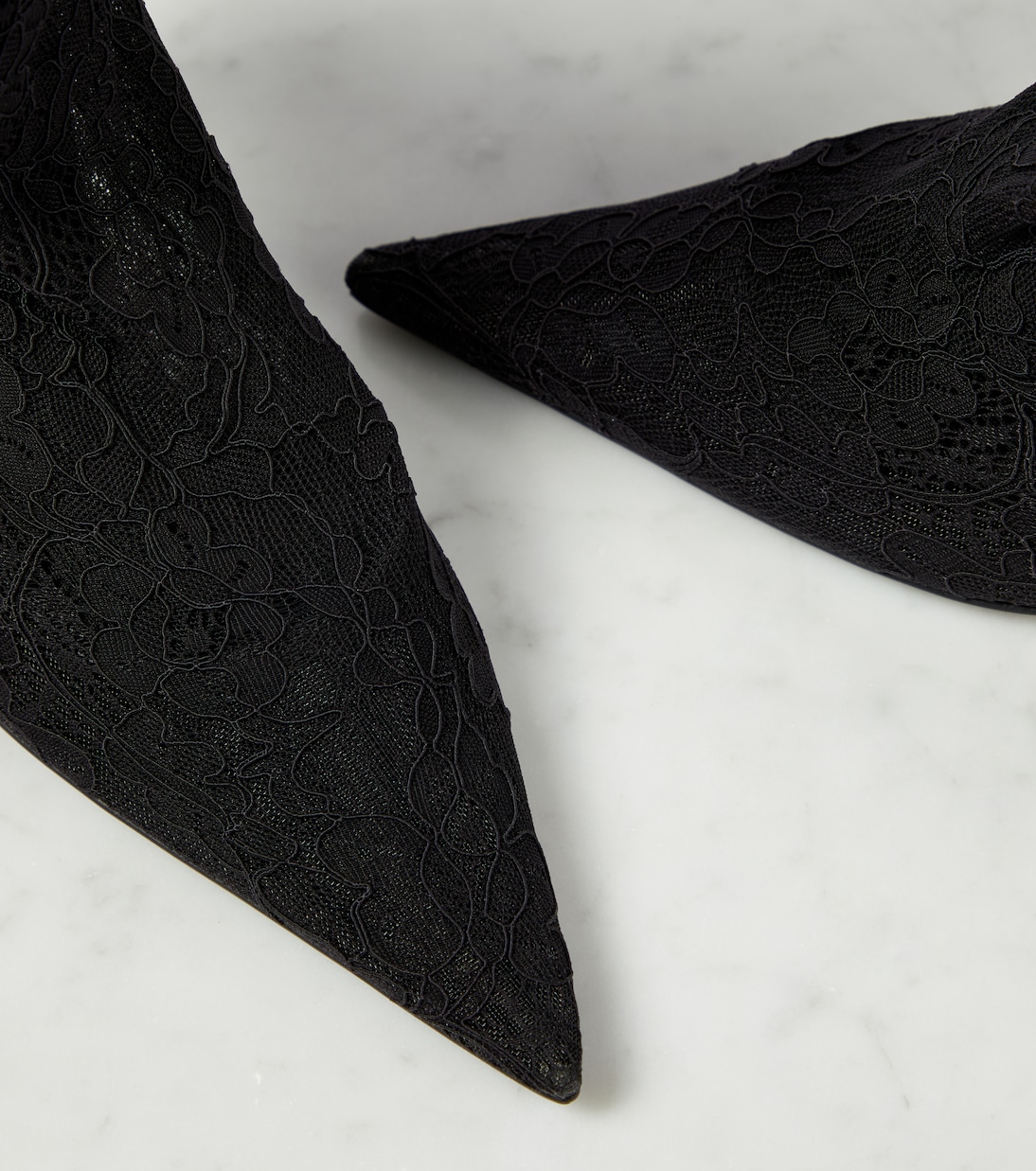 Bottines Lollo en dentelle et cuir | Dolce&Gabbana