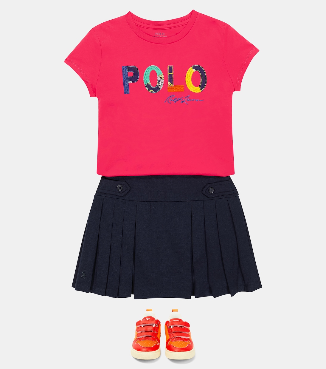 T-shirt brodé en coton | Polo Ralph Lauren Kids