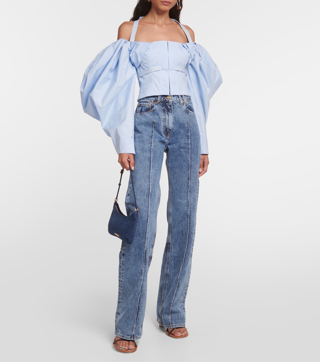 Top Le Haut Taffetas de popelín | Jacquemus