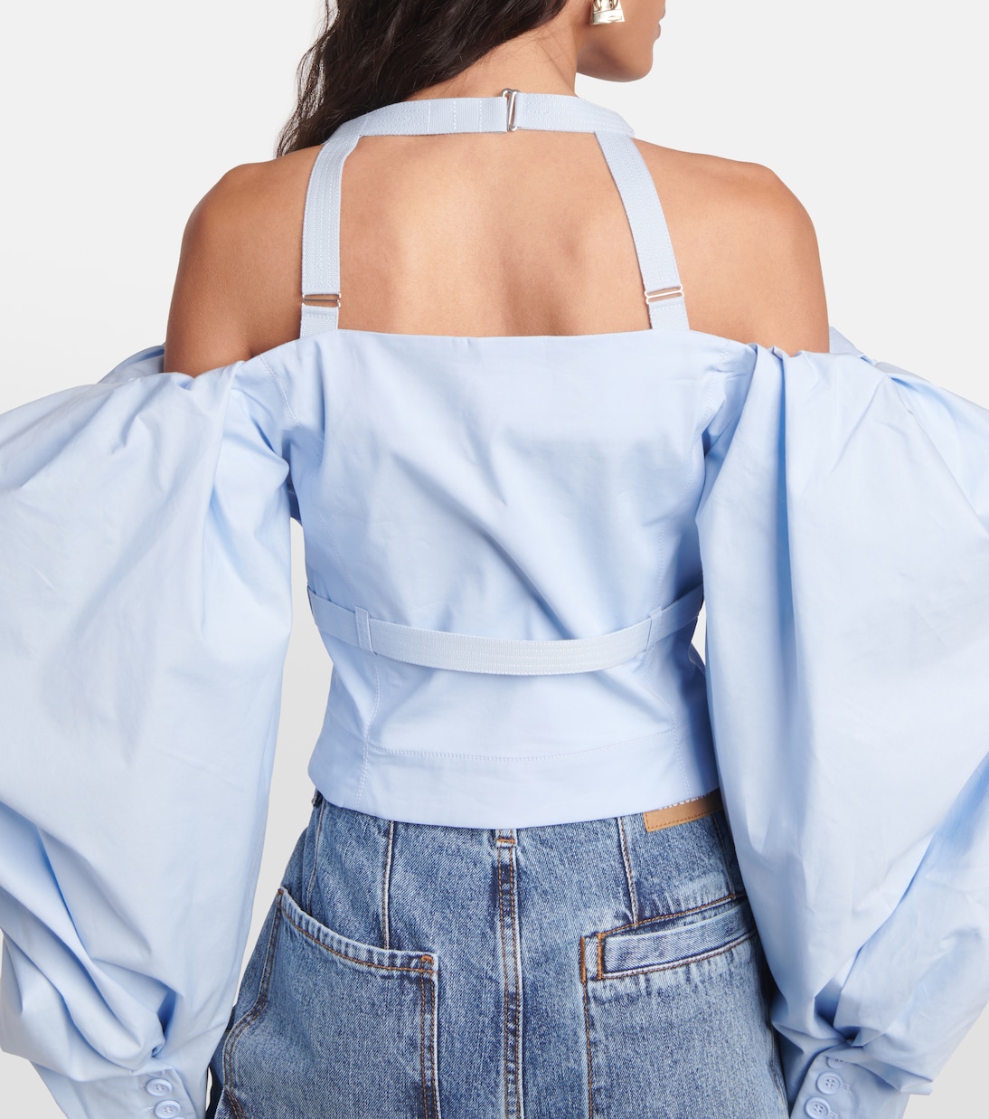 Top Le Haut Taffetas de popelín | Jacquemus