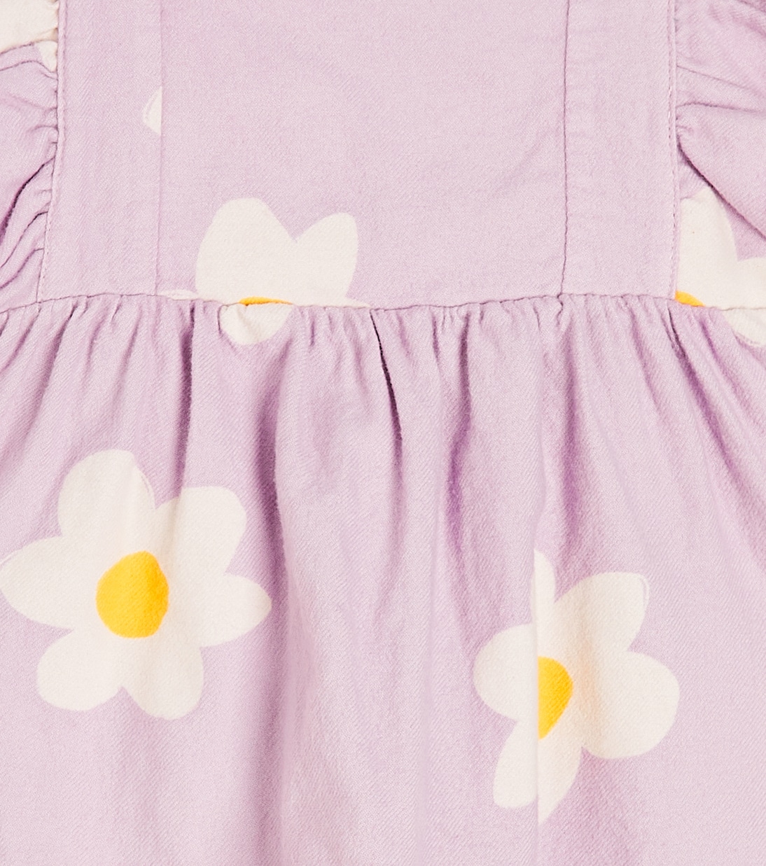 Bebé - mono corto de algodón floral | Bobo Choses