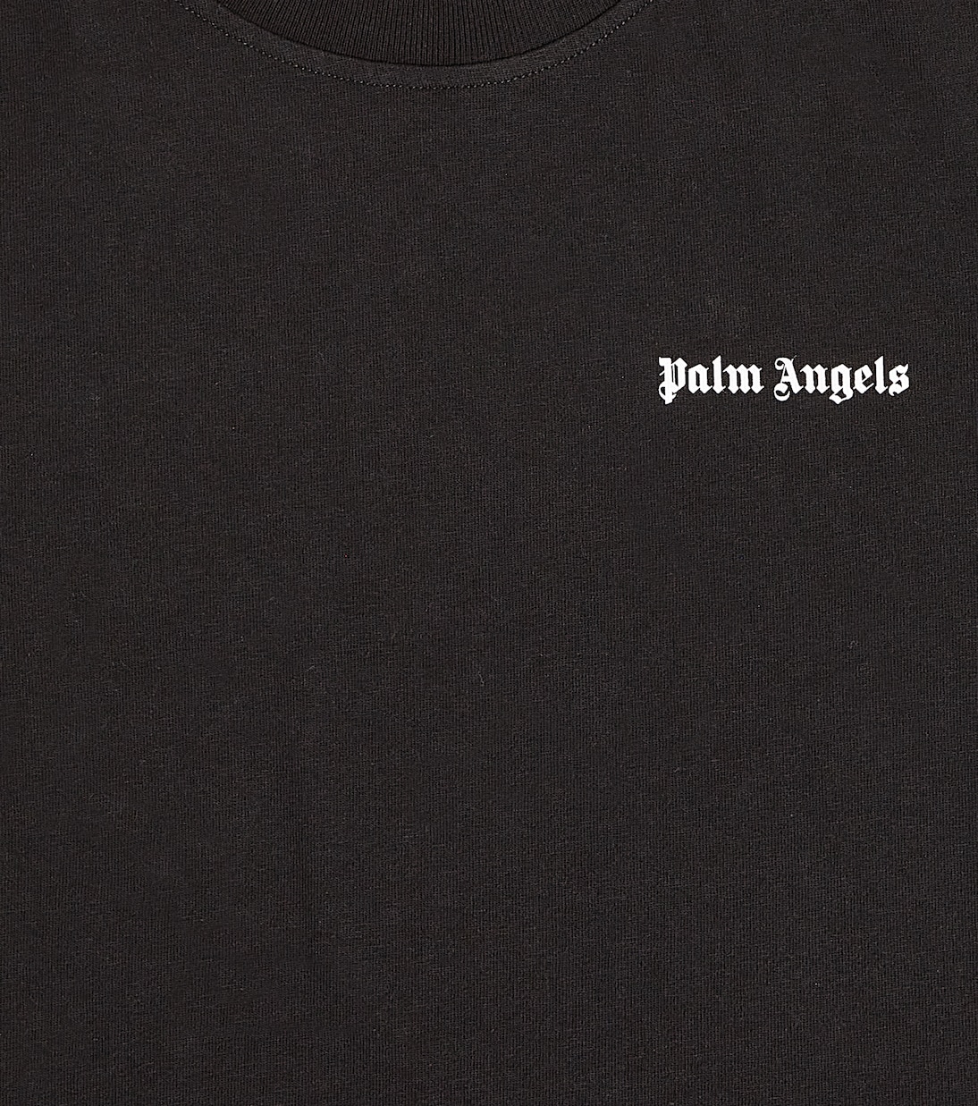 로고 코튼 저지 티셔츠 | Palm Angels Kids