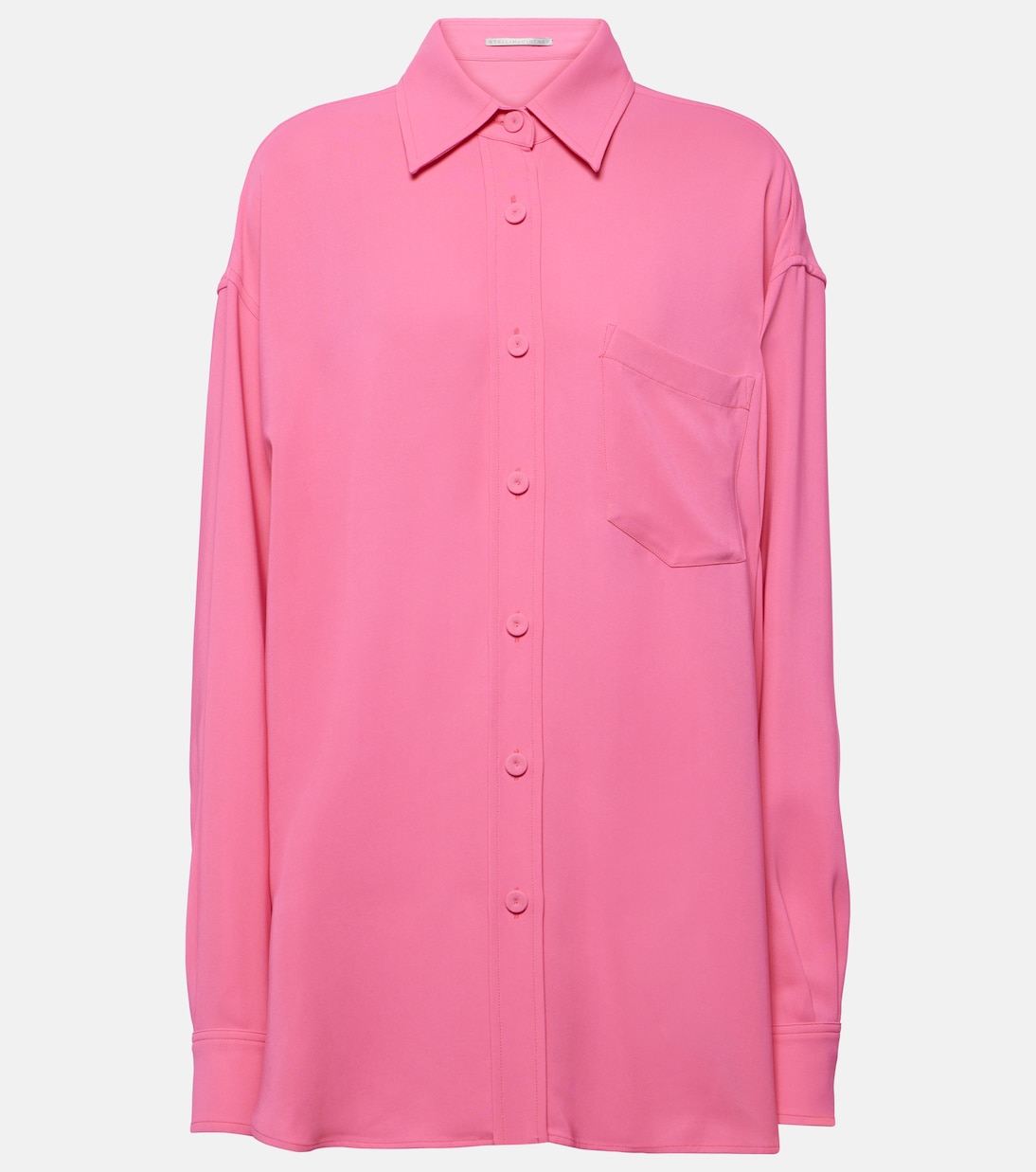 Camicia oversize in crêpe | Stella McCartney