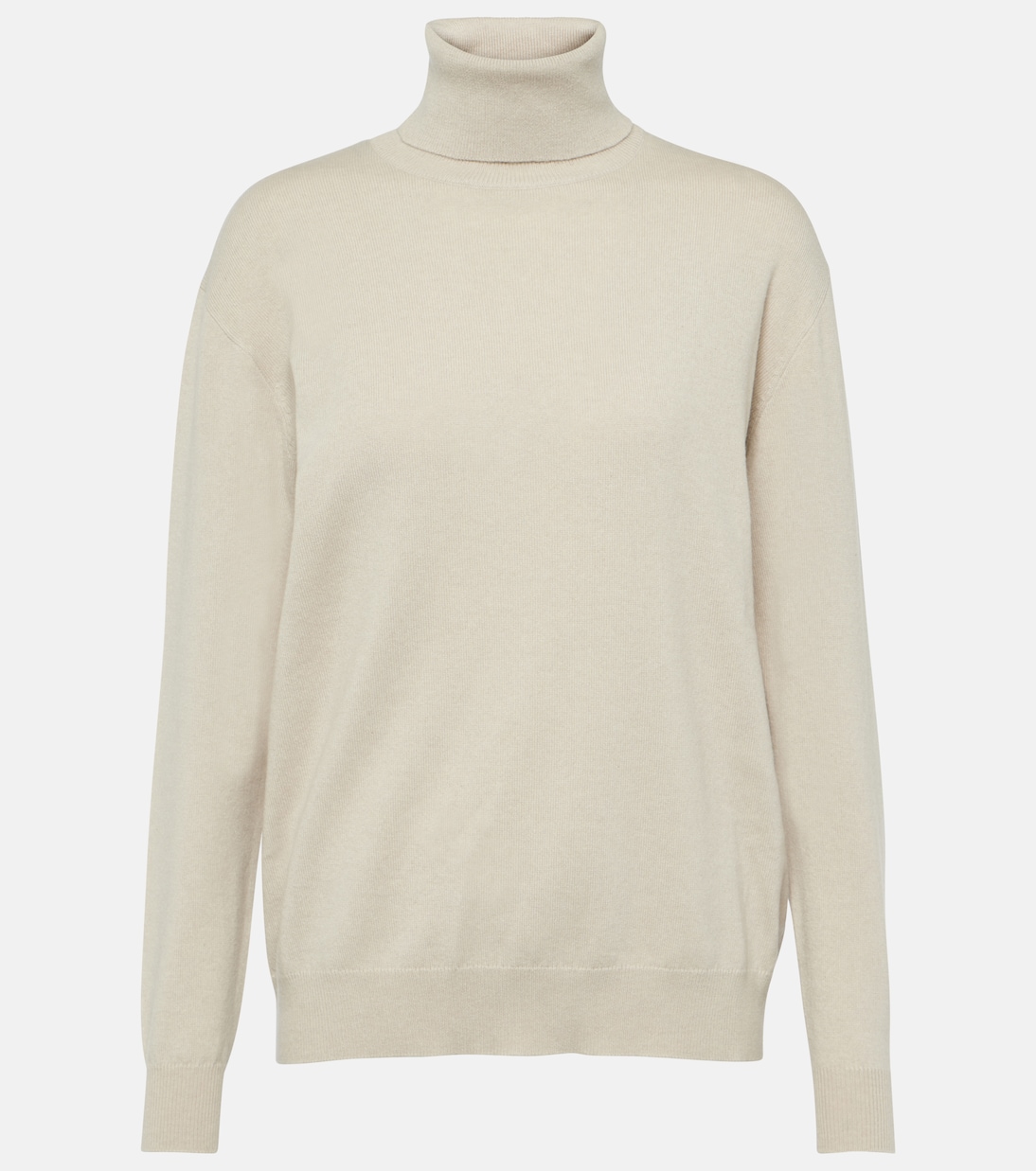 Camiseta de cachemir con cuello alto | Brunello Cucinelli