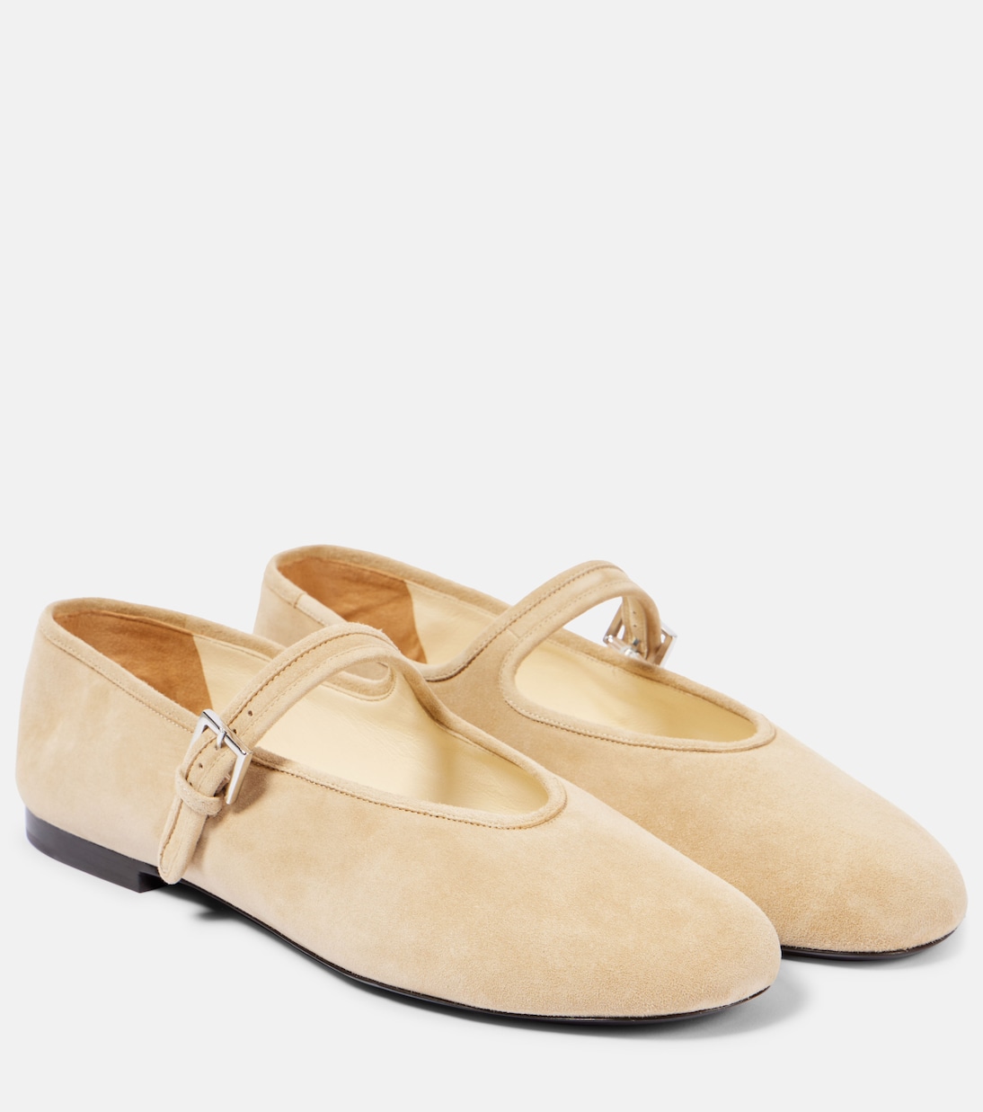 Ballerine Mary Jane in suede | The Row