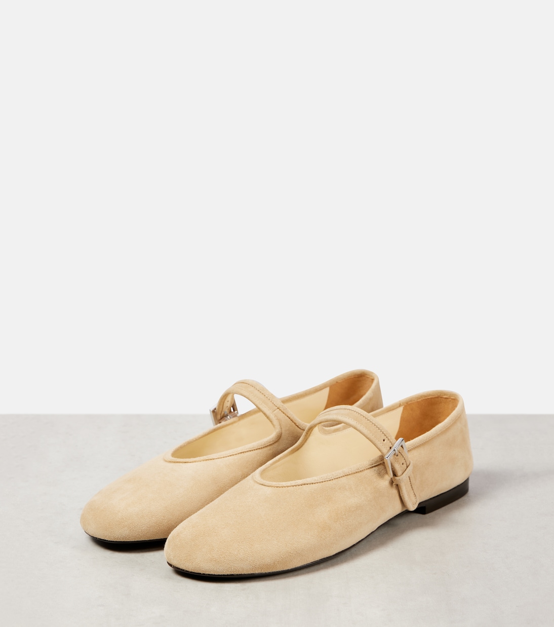 Ballerine Mary Jane in suede | The Row