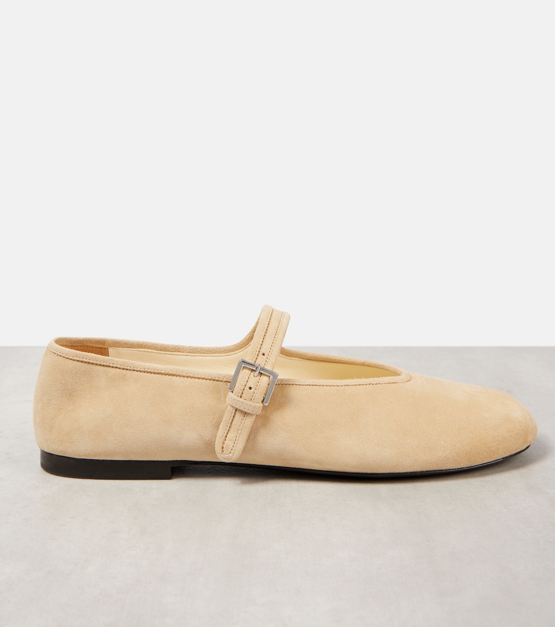 Ballerine Mary Jane in suede | The Row