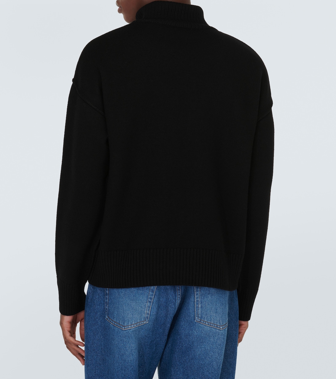 Rollkragenpullover Ami de Cœur aus Wolle | Ami Paris