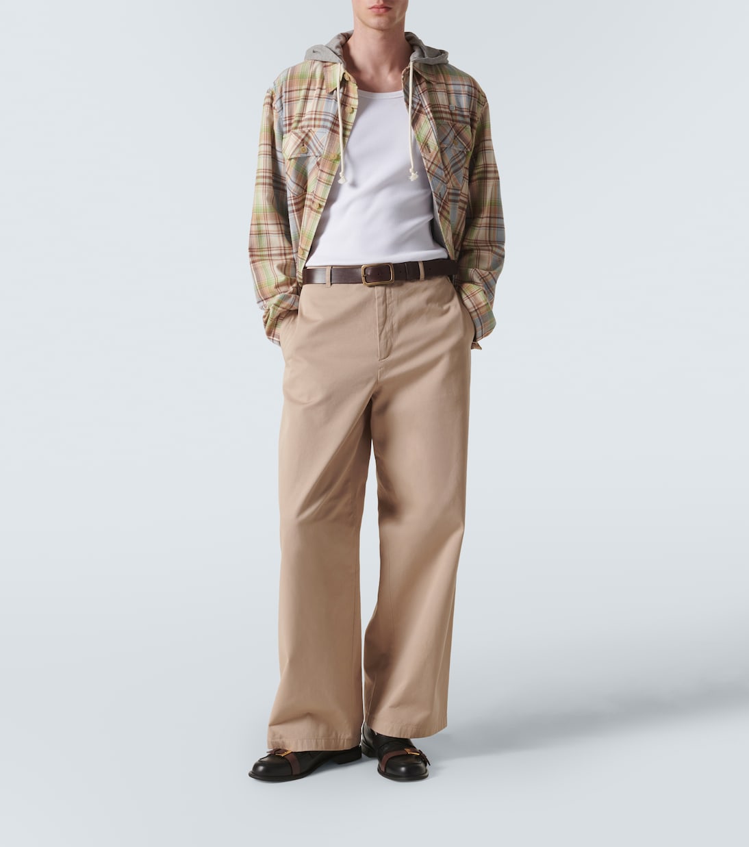 Pantaloni a gamba larga in cotone | Acne Studios