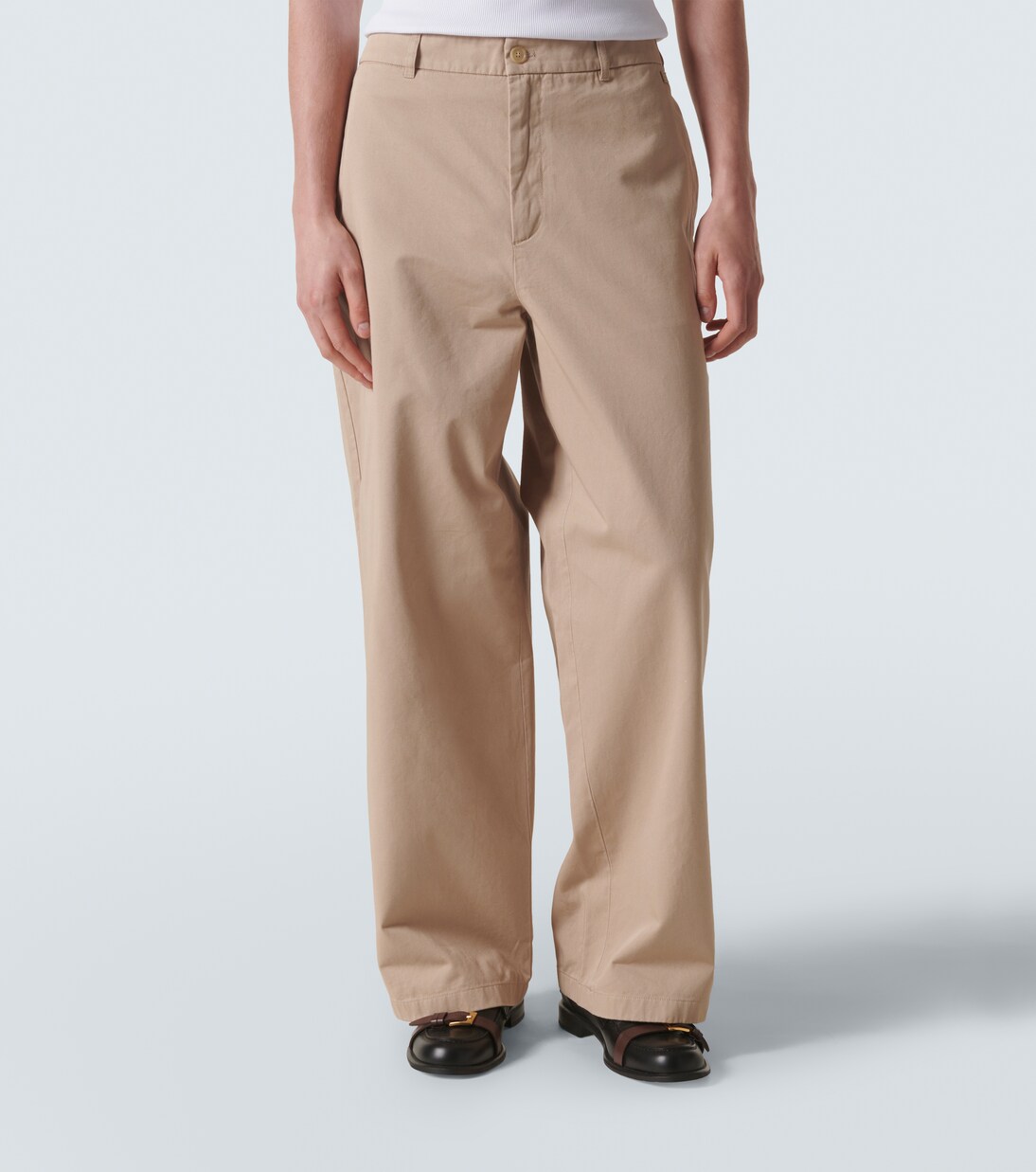 Pantaloni a gamba larga in cotone | Acne Studios