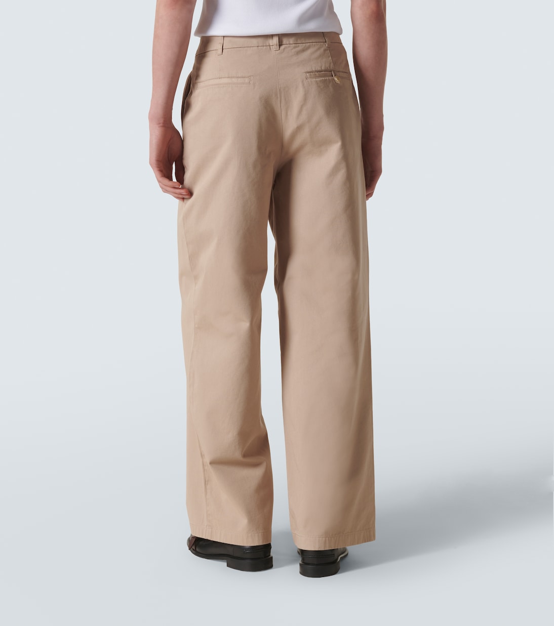 Pantaloni a gamba larga in cotone | Acne Studios