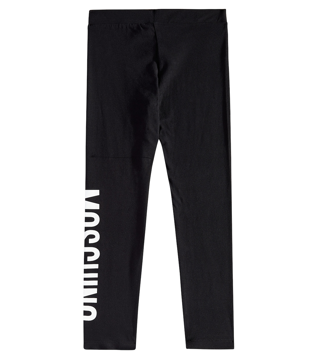 Leggings in misto cotone con logo | Moschino Kids