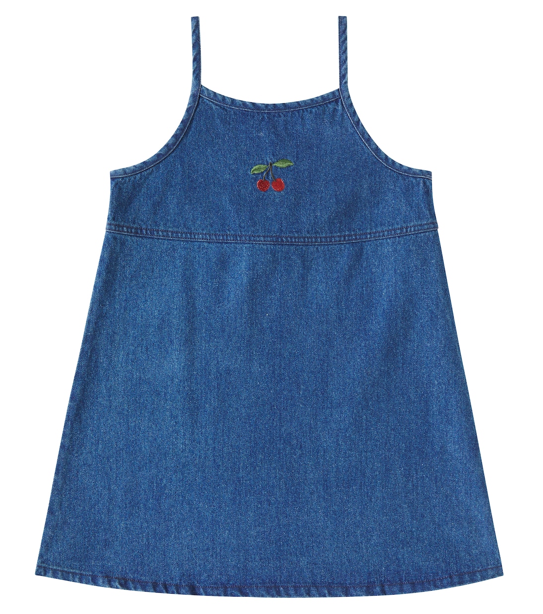 Vestido Magot de denim bordado | Konges Sløjd
