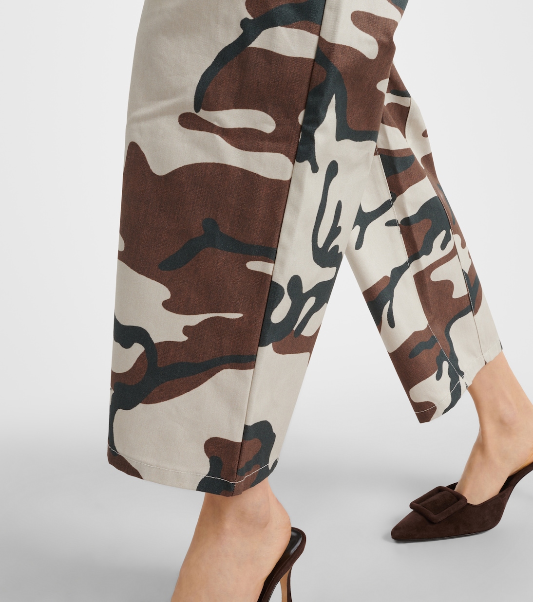 Shon camouflage cotton cargo pants | Nili Lotan