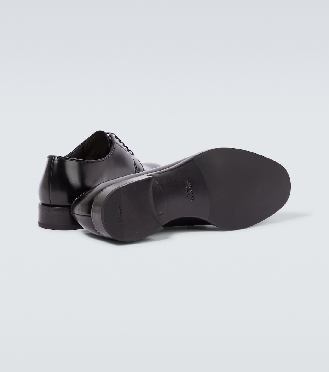 Stringate Derby in pelle | Prada