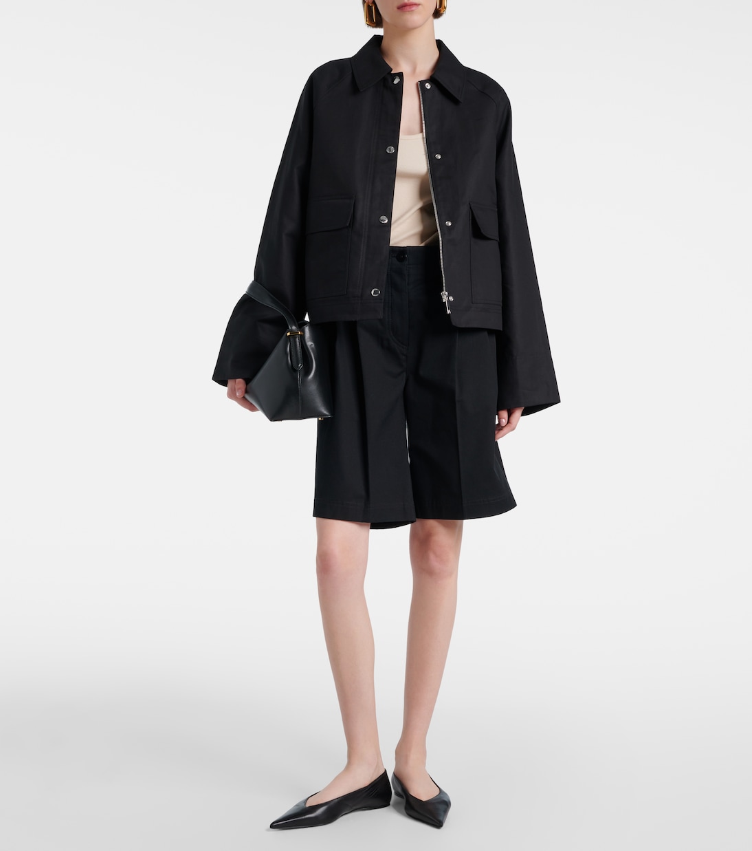 Giacca monopetto in cotone | Toteme