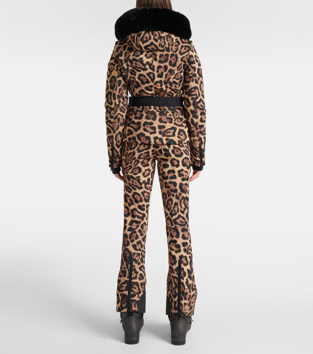Felis leopard-print down ski jacket | Goldbergh