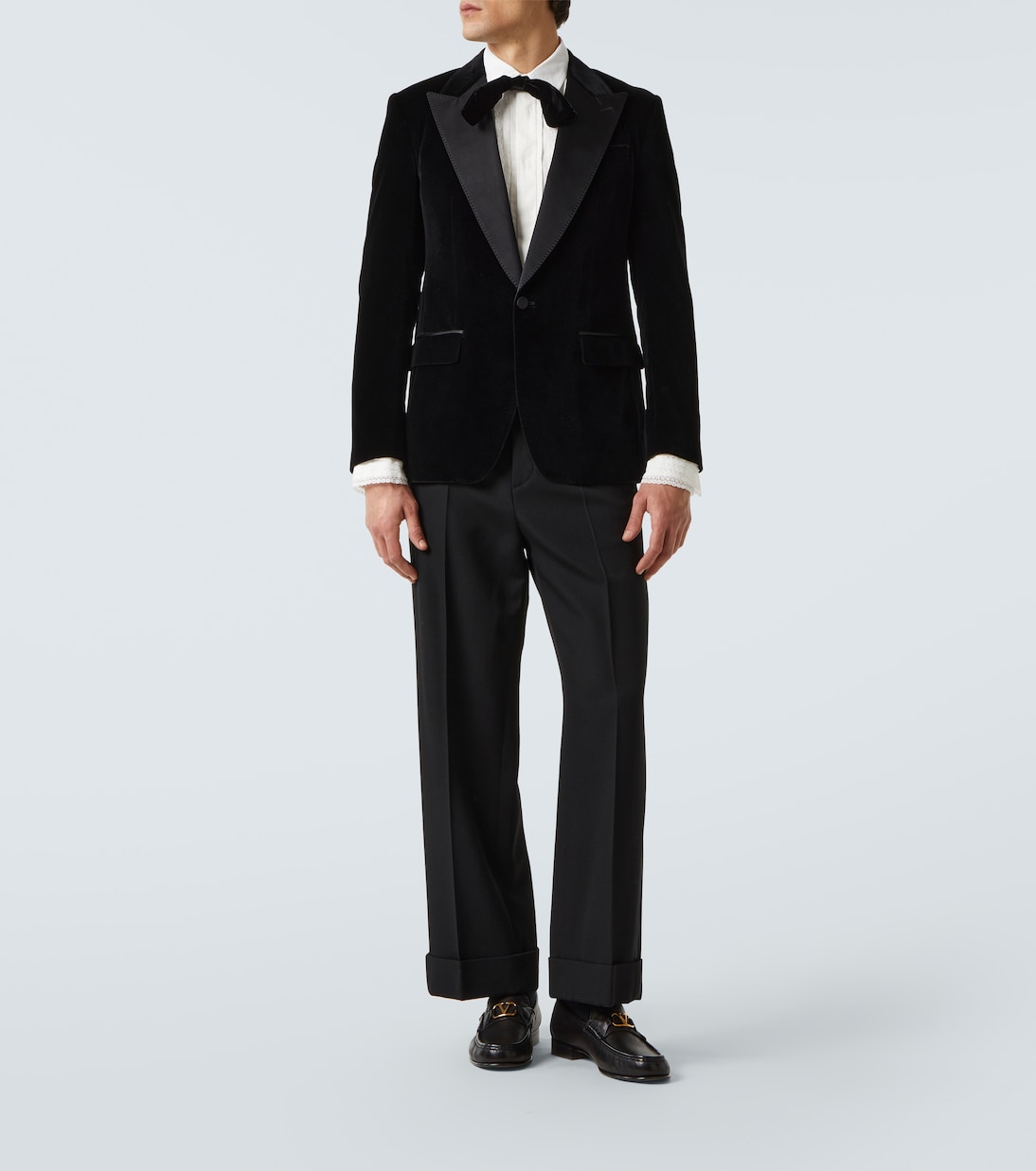 Pantaloni da smoking in lana vergine | Valentino