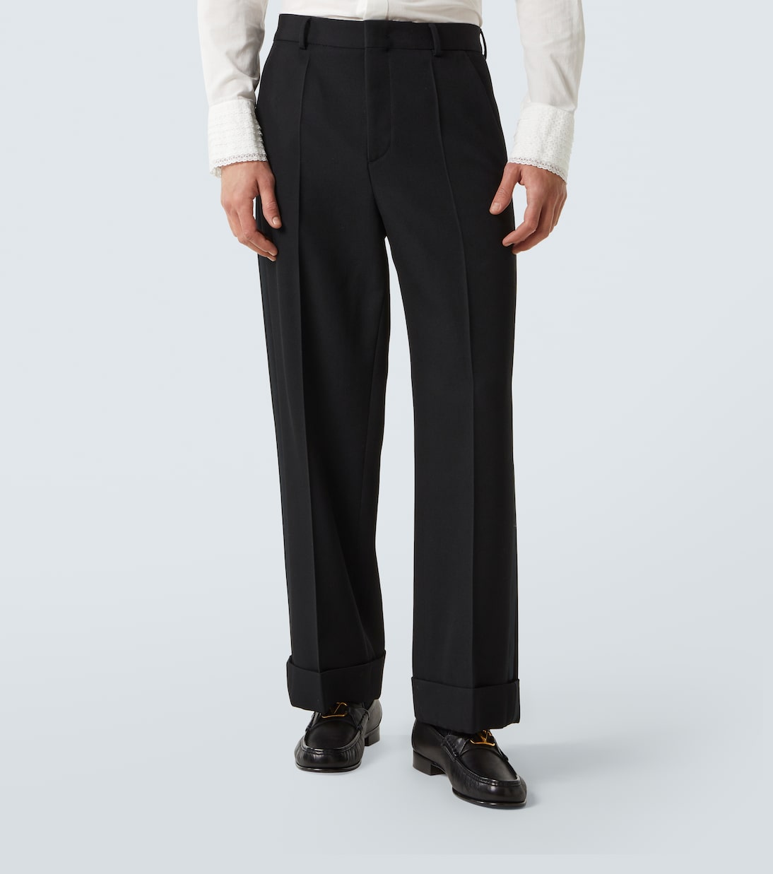 Pantaloni da smoking in lana vergine | Valentino