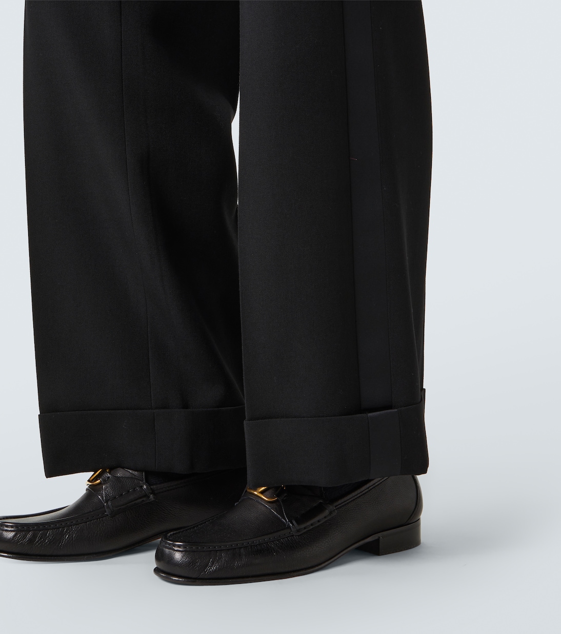 Pantaloni da smoking in lana vergine | Valentino