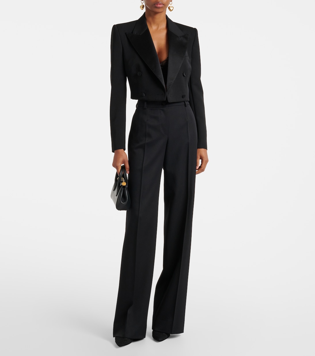 Salones Pointy 85 de encaje | Gianvito Rossi