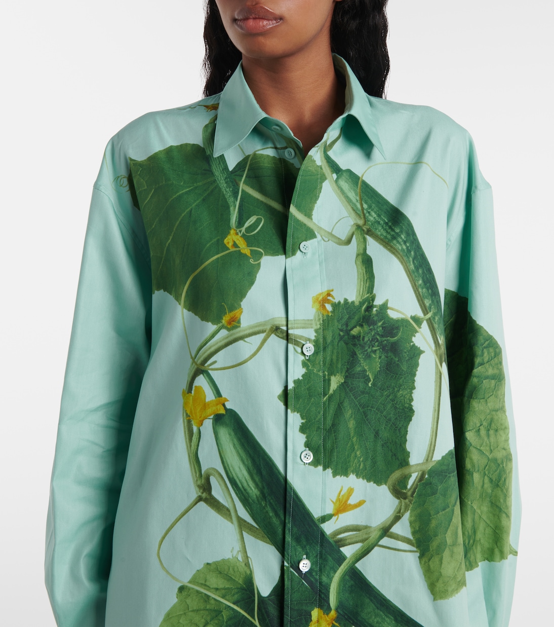 Chemise en coton et soie | Loewe