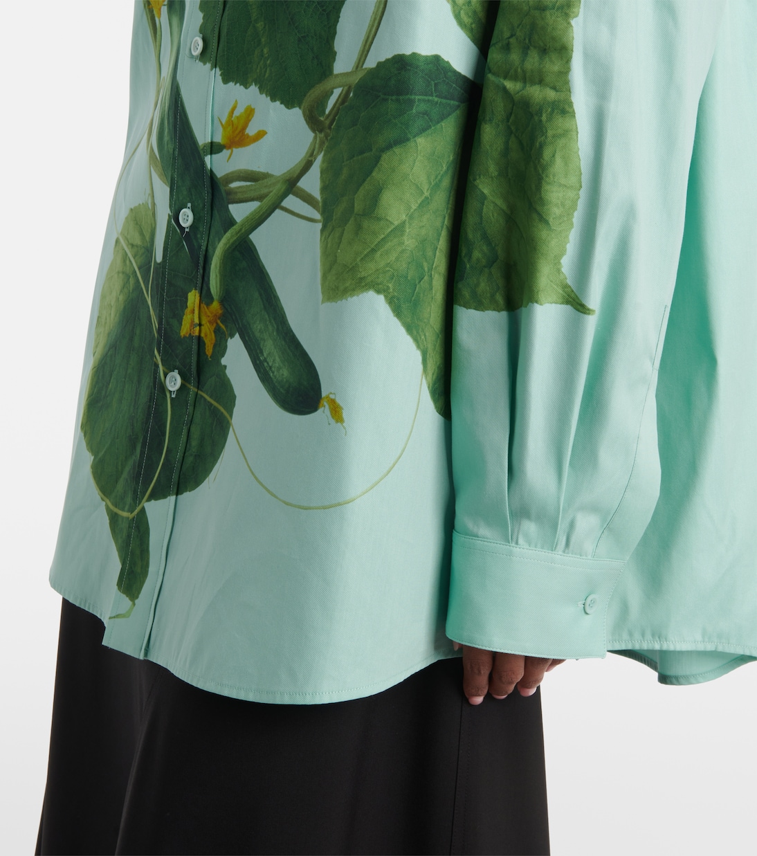 Chemise en coton et soie | Loewe