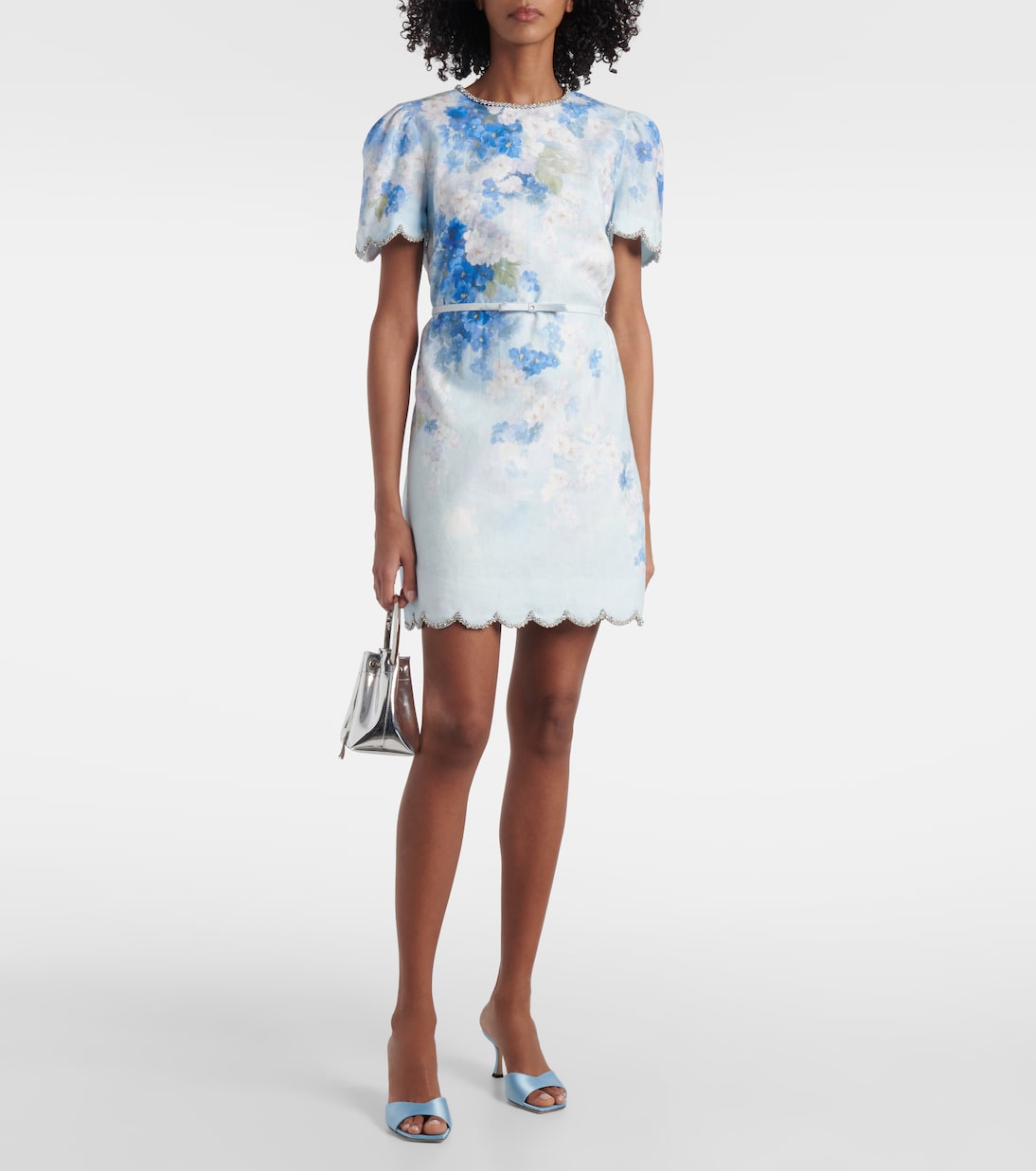 Mules Skye 70 in raso | Jimmy Choo