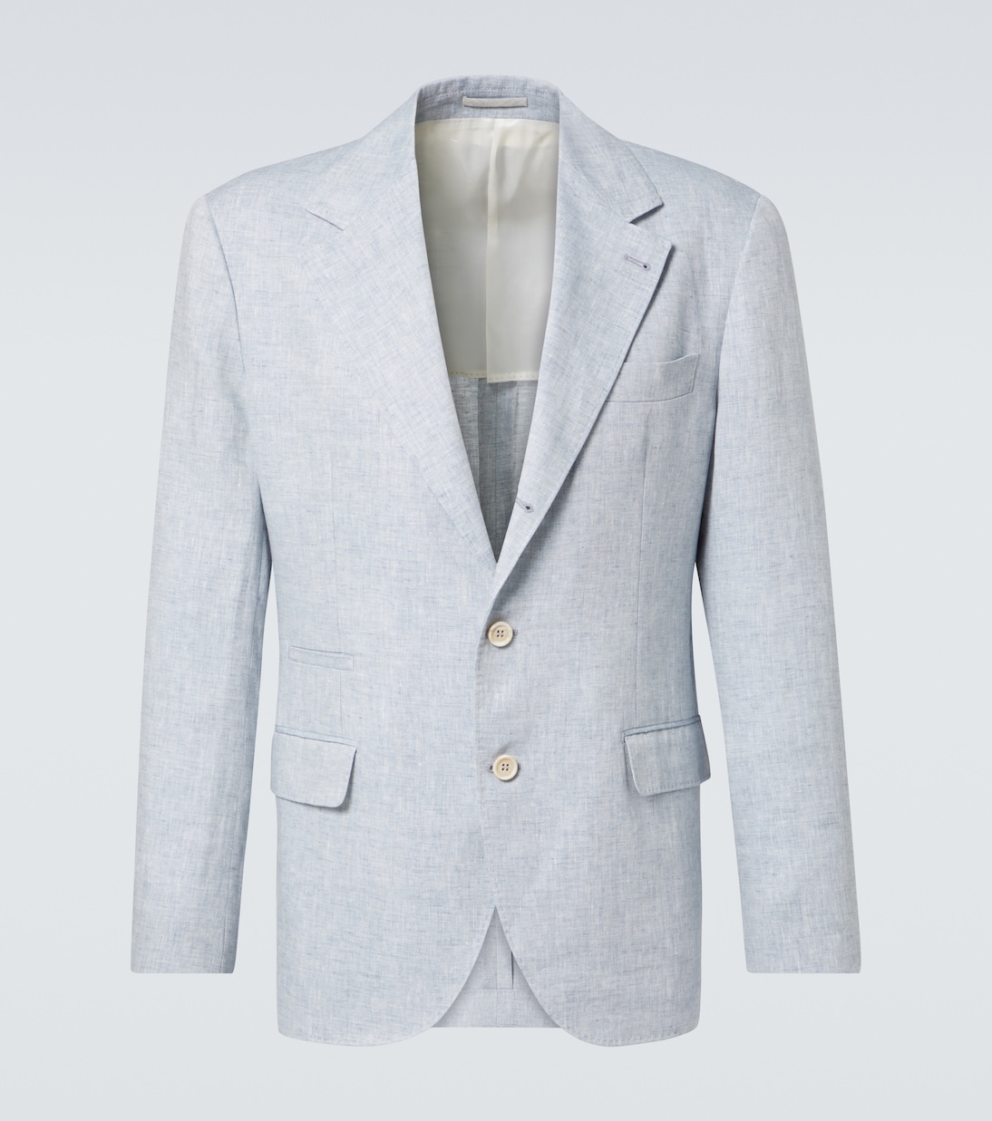 Blazer in lino | Brunello Cucinelli