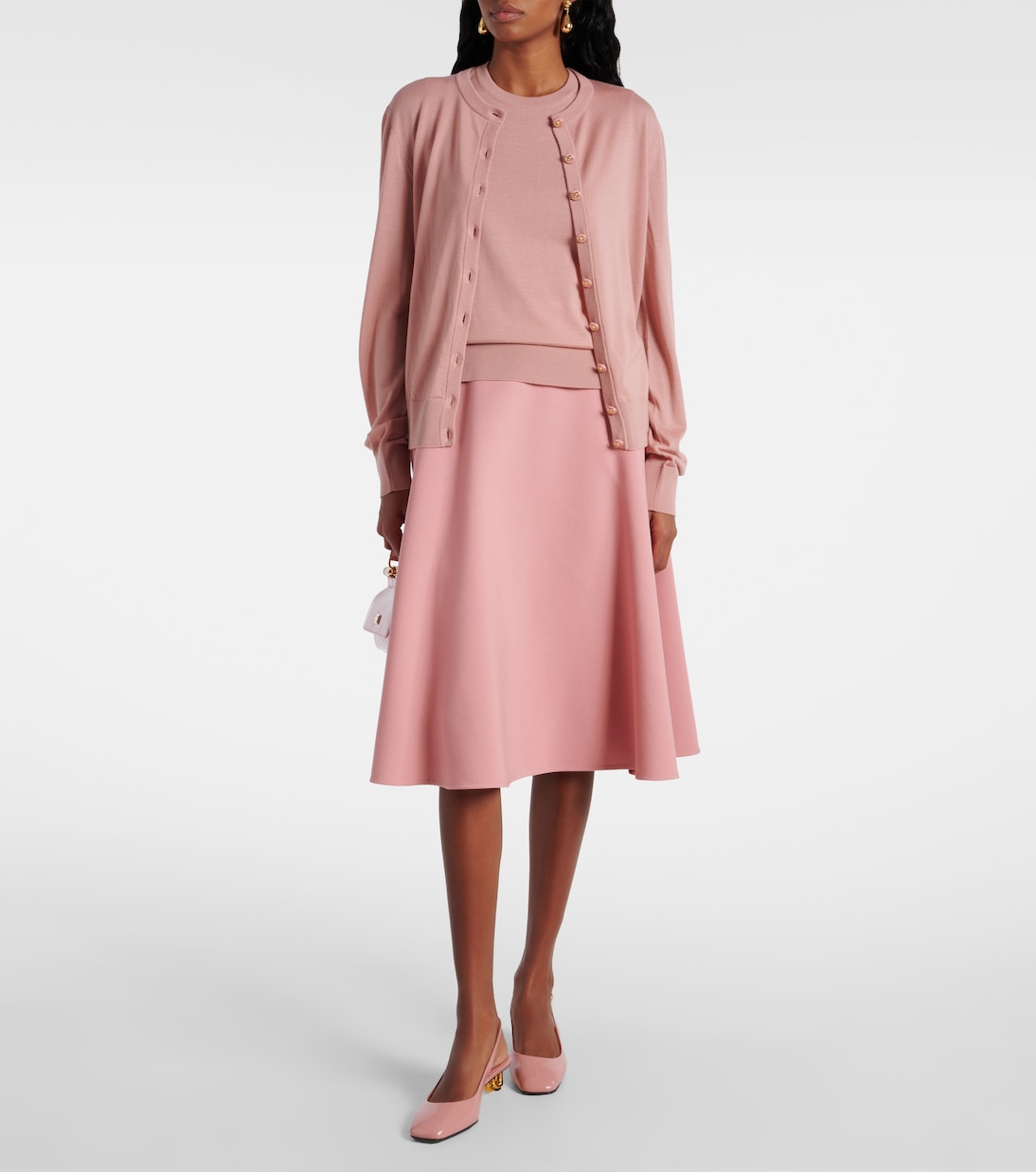 Virgin wool cardigan | Dolce&Gabbana