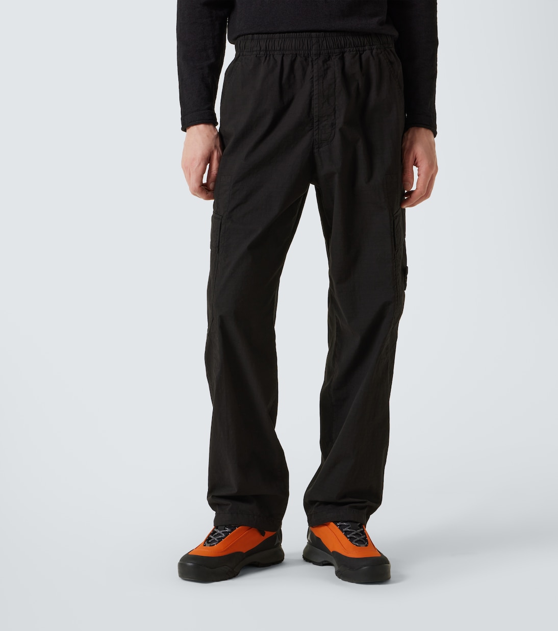 Gerade Hose aus einem Baumwollgemisch | Stone Island