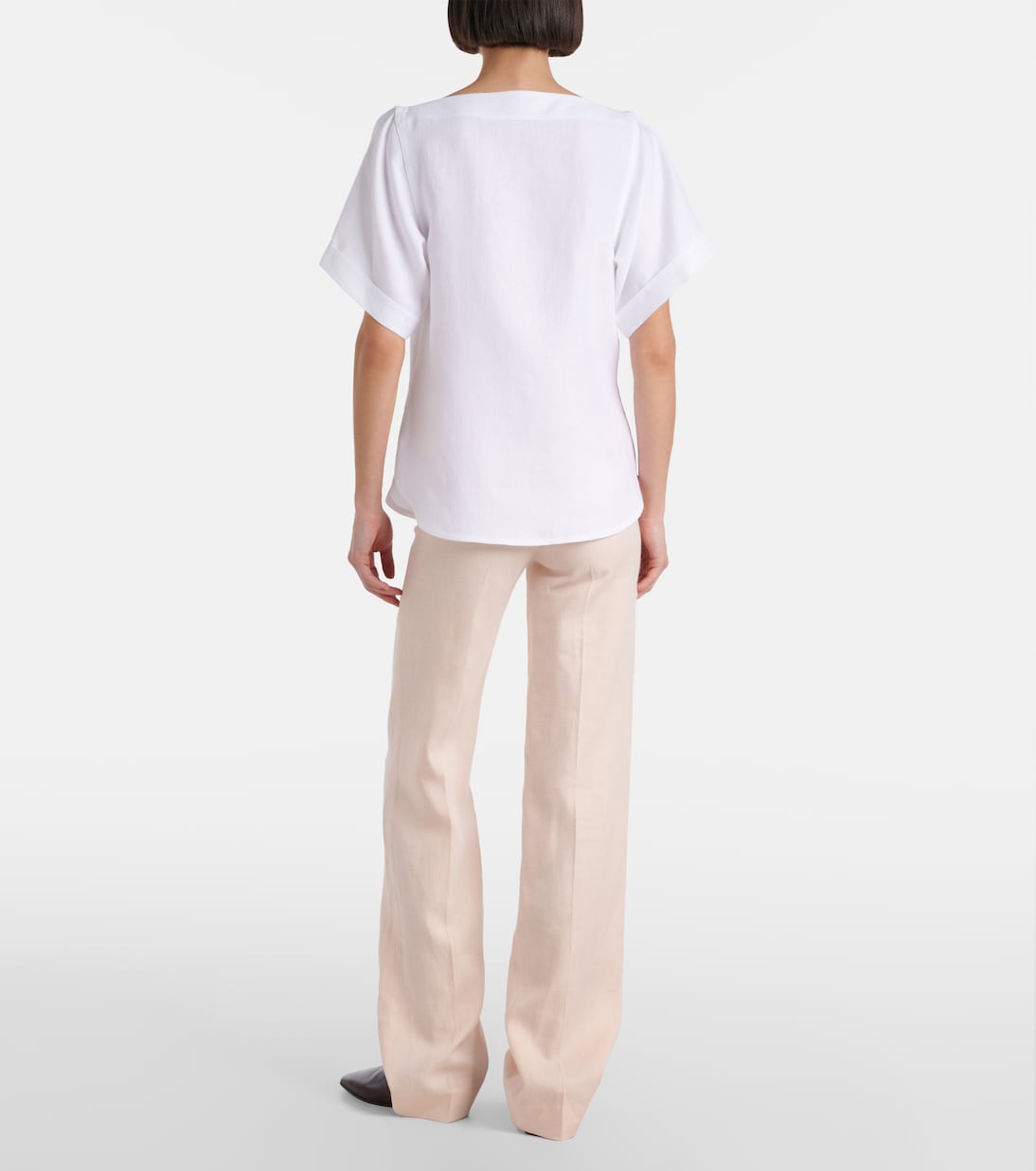 T-shirt in lino | Loro Piana