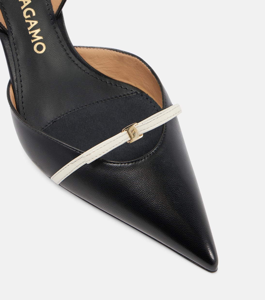Slingback-Pumps Gylla 70 aus Leder | Ferragamo