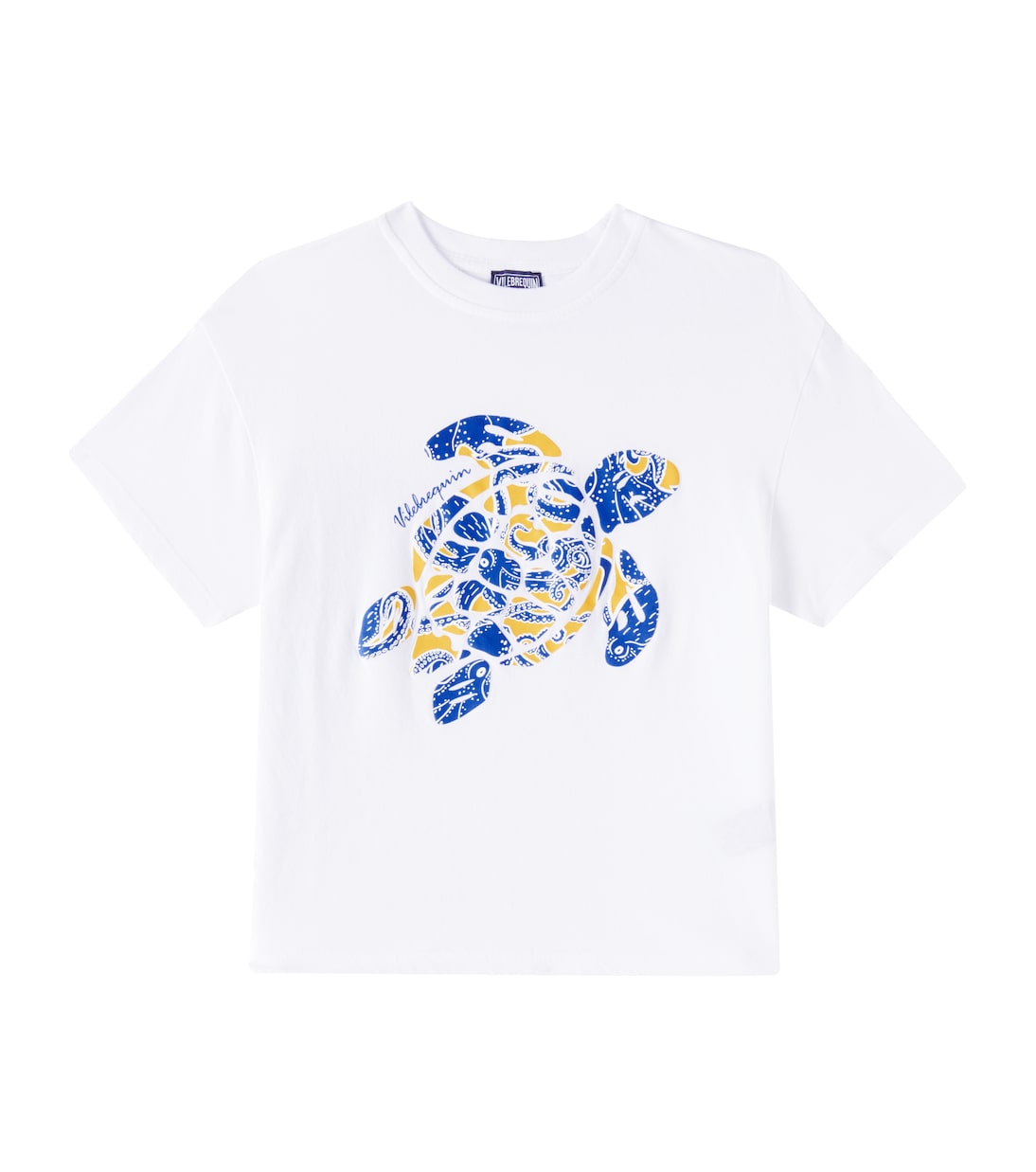 T-shirt Gabin in jersey di cotone con stampa | Vilebrequin Kids