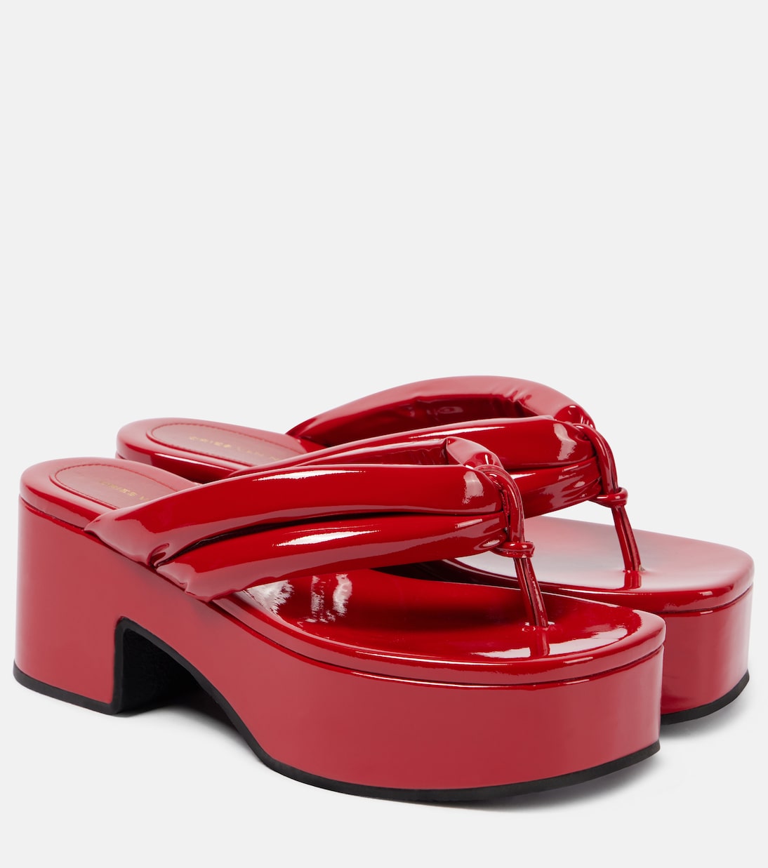 Sandalen 60 aus Lackleder | Dries Van Noten