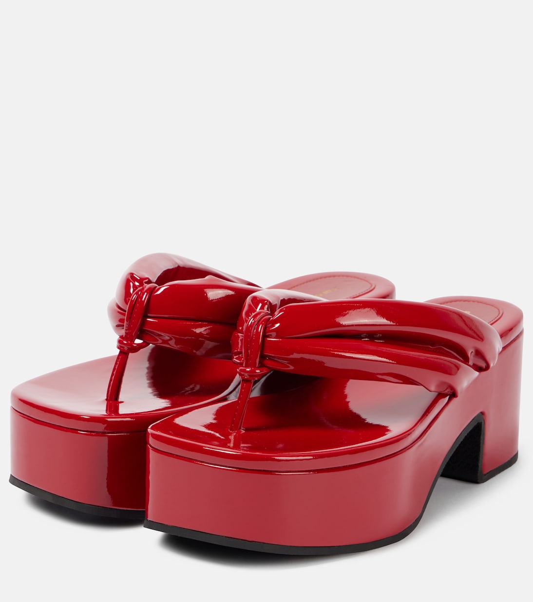 Sandalen 60 aus Lackleder | Dries Van Noten