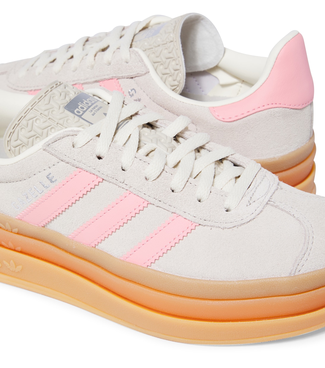 Gazelle Bold suede platform sneakers | Adidas Originals Kids