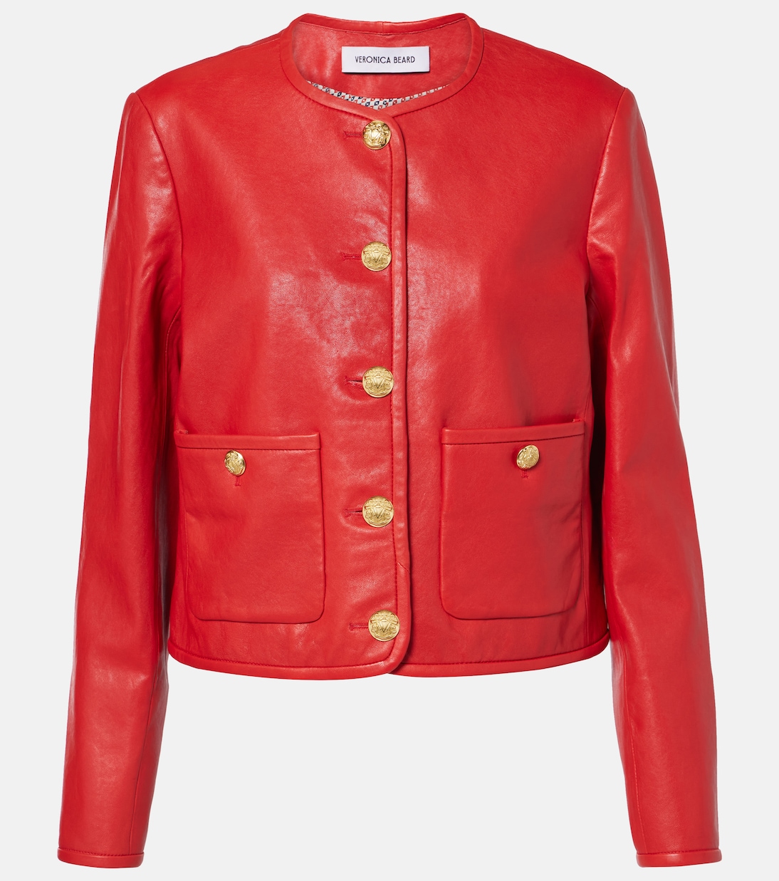 Giacca Andrea in pelle  | Veronica Beard
