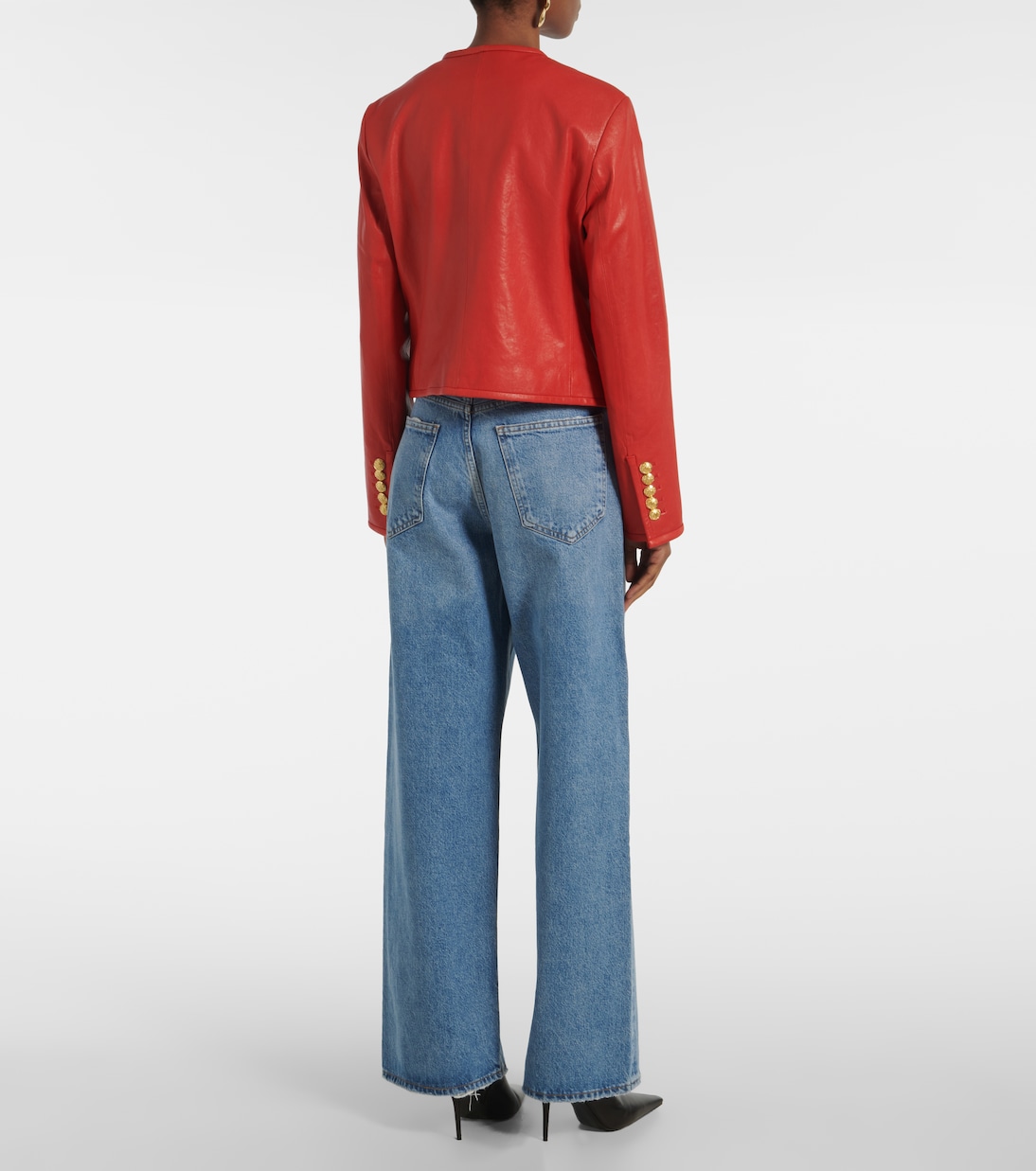 Giacca Andrea in pelle  | Veronica Beard