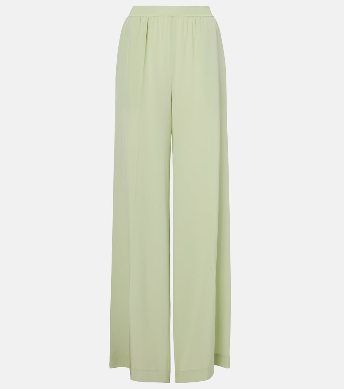 Pantalon ample Hulin en crêpe de soie | Joseph