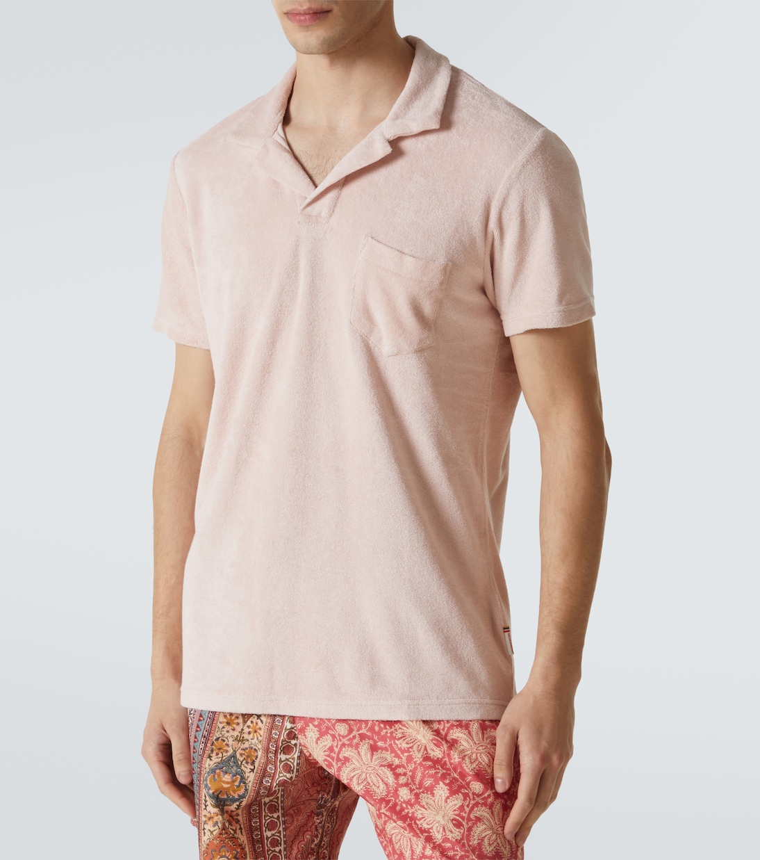 Polo en felpa de algodón | Orlebar Brown