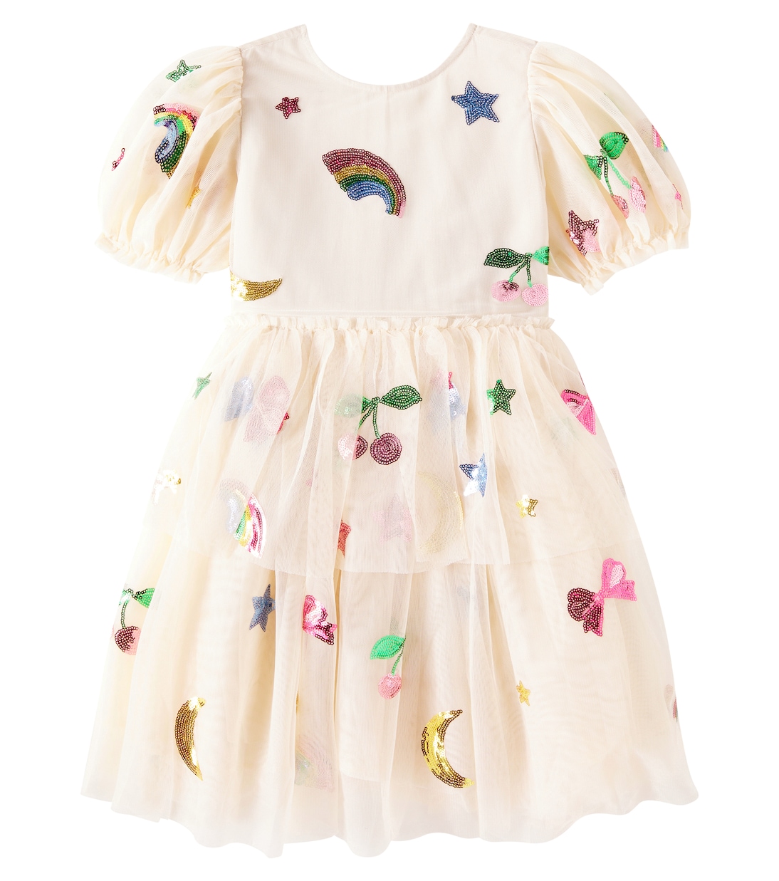 Abito Yvonne in tulle con paillettes | Konges Sløjd