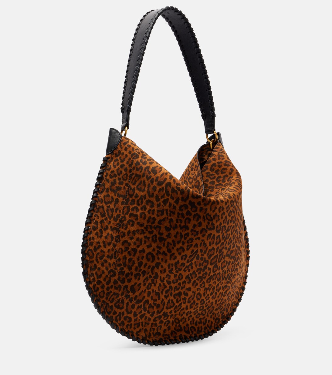 Schultertasche Oskan Soft aus Veloursleder | Isabel Marant