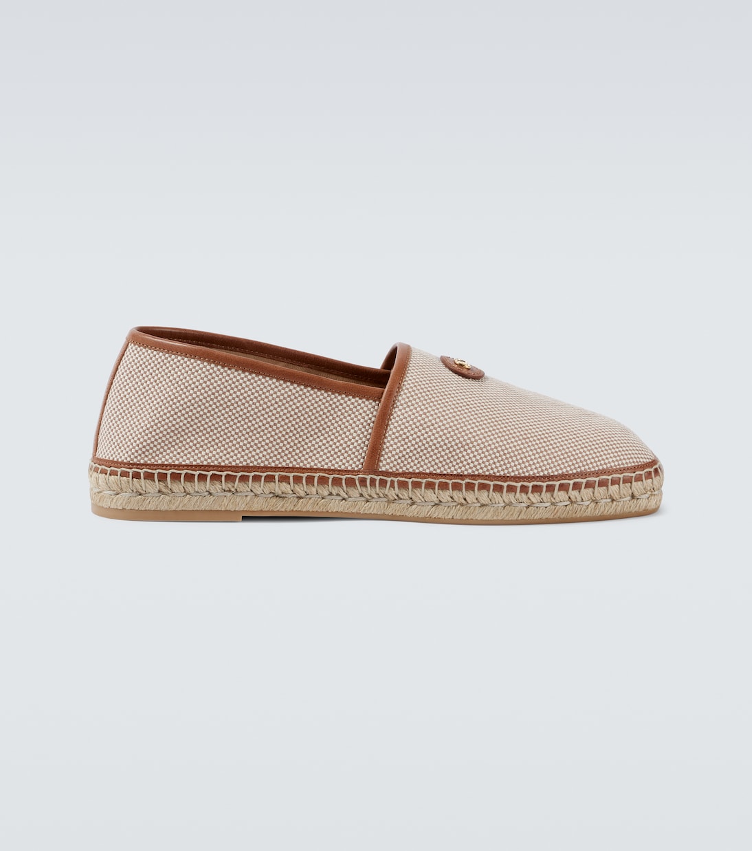 Espadrilles VLogo aus Canvas mit Leder | Valentino Garavani