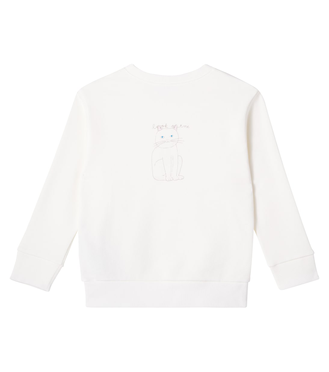 Felpa in jersey di cotone con stampa | Gucci Kids