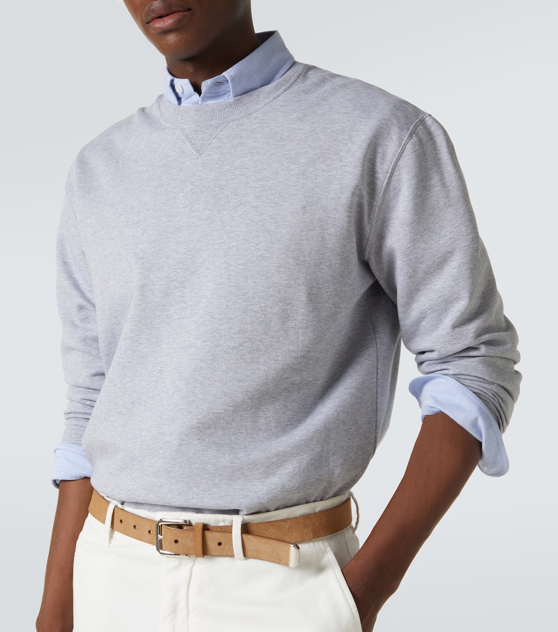 Sudadera en mezcla de algodón | Brunello Cucinelli