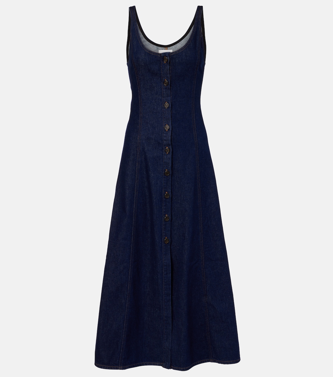 X Argent Farrow – Robe midi en jean | Citizens of Humanity