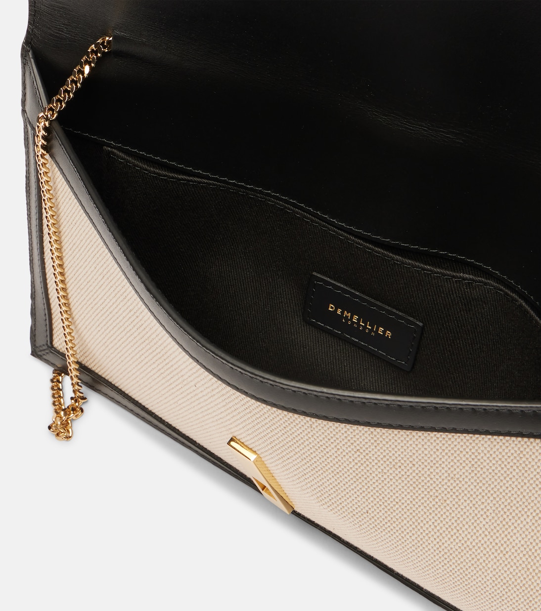 Pochette Tokyo en toile et cuir | DeMellier