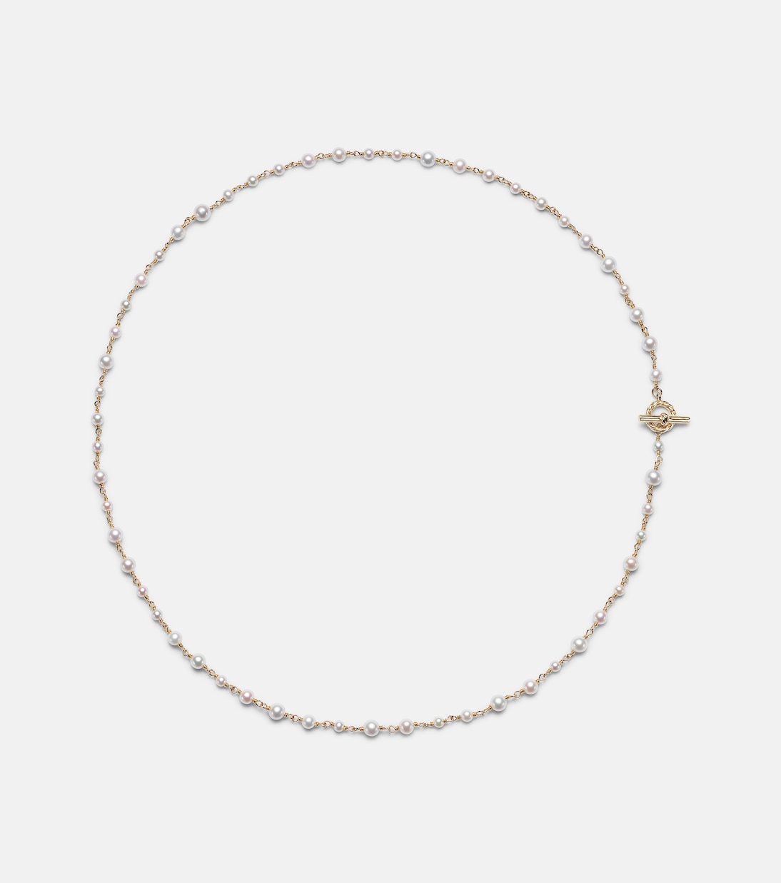 Pearl Classics 18kt gold necklace with pearls | David Yurman