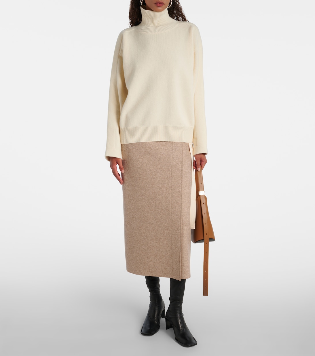 Borsa a spalla Eldorado Small in pelle | Jil Sander